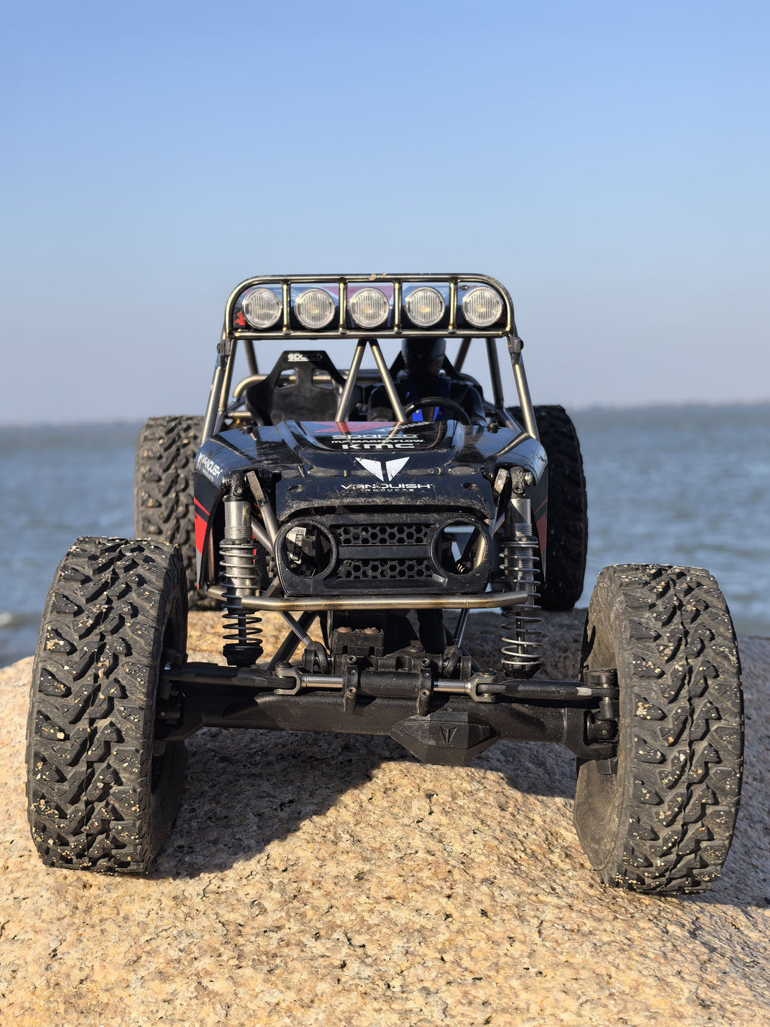 D1rc Dig Unit D1RC Titanium H10 Rollcage in sand blaster version 1/10 crawler Vanqui ...