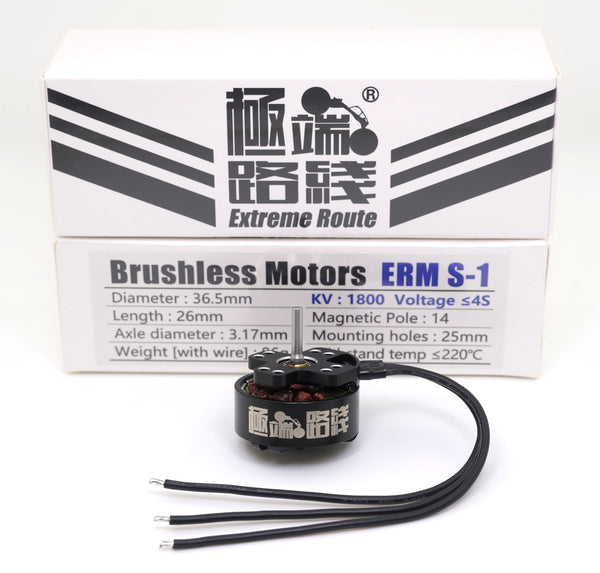 Extreme Route 14-Pole Brushless Outrunner 1800kv Super Magnetic S-1. 1/10 crawler