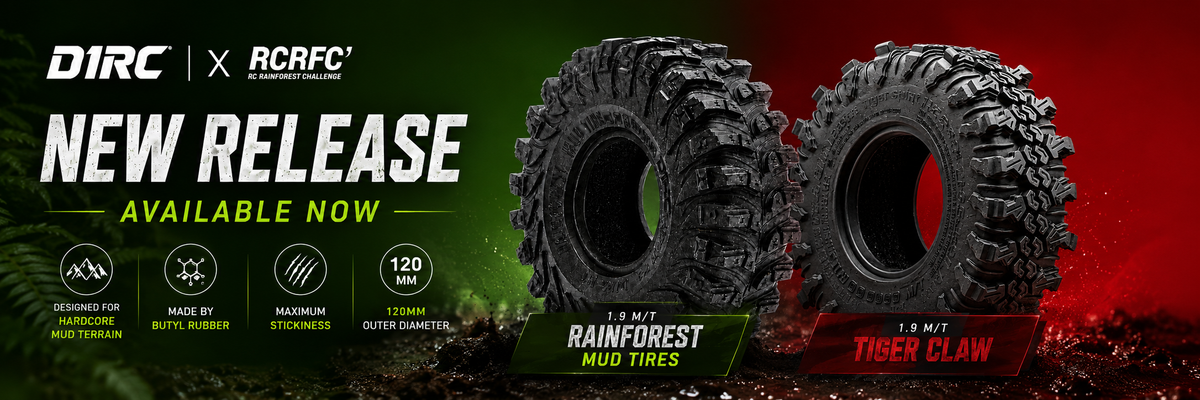 D1RC x RCRFC Official Store | Titanium RC Parts | Performance Crawlers ...
