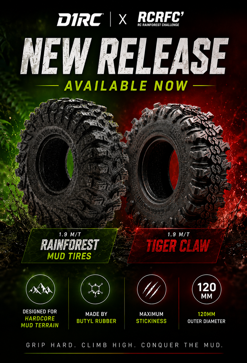 D1RC x RCRFC Official Store | Titanium RC Parts | Performance Crawlers ...