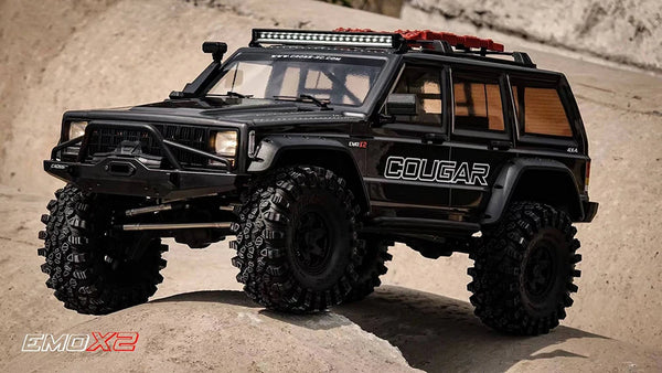 Cross RC 1/8th scale EMO X 2  RTR crawling truck.