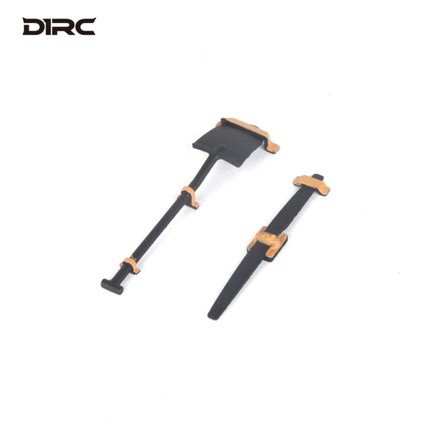 D1RC Camel Cup Simulation Mood Decoration Shovel Steel Plate for 1/10 RC Crawler Car SCX10 TRX4 90046 TRX6 D90 Upgrade Parts