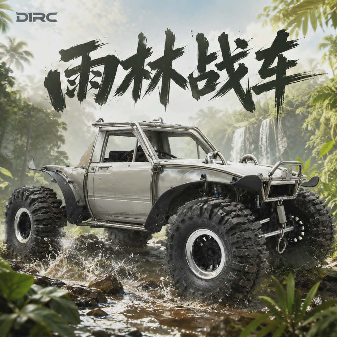 RTR Ti-Fury R1 RCRFC 1/10 Extreme Crawler – Titanium Competition Grade ...