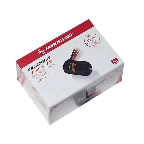 Hobbywing QuicRun Fusion SE 2in1 Crawler Brushless ESC/Motor System 1800KV